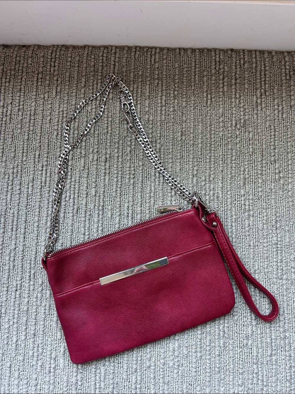 Women’s Maroon Shoulder/Crossbody Bag
